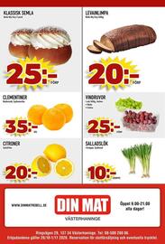 Din Mat reklamblad Sida 8: Levainlimpa Bake My Day €20,00, Clementiner €35,00
