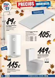 Catálogo BigMat Página 2: Cubik florencia €149,00, BigMat termo nature 80 l €115,00