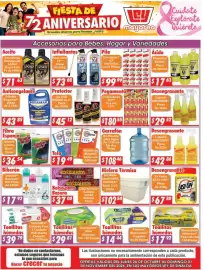 Folleto Casa Ley semana 44 Página 1: Muriático Xibillé €17,63, Awesome Líquido Desengrasante €42,86