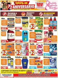 Folleto Casa Ley semana 44 Página 2: Detergente En Polvo Regular ACE €435,00, Util detergente en polvo multiusos €228,40