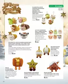 Catálogo El Corte Inglés | Joguines Página 24: Estrella - peluix de navidad dorada amb cames de pana €5,95