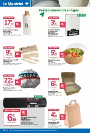 Catalogue Promocash page 18: Saladiers en carton €5,39, Promocash Sacs poubelle standards €6,49