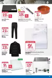 Catalogue Promocash page 19: ZIG Feutres craies blancs petit modèle €1,93, HENDI Bain-marie électrique GN1/1 €125,00