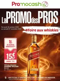 Catalogue Promocash page 1: JOHNNIE WALKER Whisky blended Red label €15,57