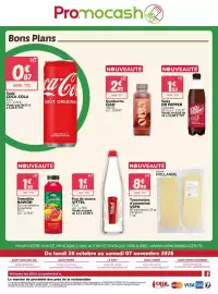 Catalogue Promocash page 13: VEPO Tranchettes d'emmental €8,99, NAWON Smoothie €1,36