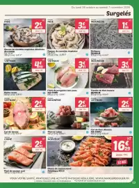Catalogue Promocash page 15: AH-CHOU Filets de pangasius sans peau €3,91, Queues de crevettes tropicales €3,89