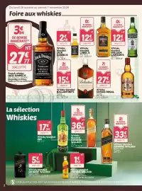 Catalogue Promocash page 2: Ballantine's Whisky blended €15,66, JACK DANIEL'S Tennessee SOUR MASH WHISKEY €27,77