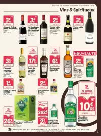 Catalogue Promocash page 3: Charrette Rhum blanc traditionnel €14,25, ISAUTIER Rhum blanc traditionnel €26,63