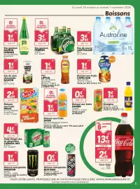 Catalogue Promocash page 5: Perrier Eau gazeuse €3,20, Australine Eau de source €3,89