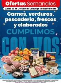 Catálogo Coto semana 44 Página 1: Ofertas Semanales Lunes 26 de Octubre al Domingo 1 de Noviembre Carnes, verduras