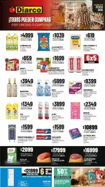 Catálogo Diarco Página 1: Mañanita/unión/taragúi yerba mate €1.699,00, Ala jabón líquido para diluir €5.999,00