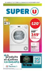 Catalogue Super U | Multimédia page 1: CANDY SECHE-LINGE POMPE A CHALEUR €349,00
