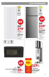 Catalogue Super U | Multimédia page 13: CANDY REFRIGERATEUR 1 PORTE CANDY €279,00, SCHNEIDER REFRIGERATEUR 2 PORTES €249,00
