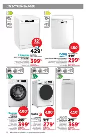 Catalogue Super U | Multimédia page 14: Beko Lave-vaisselle 14 couverts €299,00, CANDY LAVE-LINGE TOP CANDY 8.5 KG €369,00