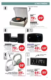 Catalogue Super U | Multimédia page 5: MUSE Platine vinyle €79,99, SOUND ORIGIN CASQUE AUDIO PREMIUM BLUETOOTH ANC €39,99