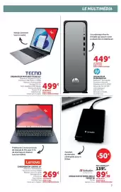 Catalogue Super U | Multimédia page 7: Verbatim DISQUE DUR EXTERNE USB 3.2 €89,99, Lenovo CHROMEBOOK LENOVO 14" €269,00