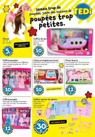 Catalogue TEDi page 18: Coffret poupées €10,00, Coffret poupée €12,00