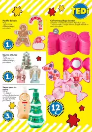 Catalogue TEDi page 25: Baume à lèvres €1,00, Savon pour les mains €3,00