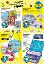 Catalogue TEDi page 4: Marvel SPIDEY AMAZING FRIENDS SUPER ACTIVITY ALBUM €5,00, Boule surprise XXL €9,00