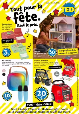 TEDi (valable jusqu'au 28-11)