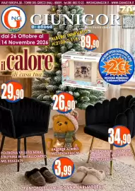 Volantino Giunigor Pagina 1: VIALE EUROPA,38 - TORRE DEL GRECO (NA) - 80059 - tel.081 883 10 22 - INFO@GIUNIGOR.IT -