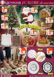 Volantino Giunigor Pagina 2: dal 1956 GIUNIGOR il CALORE di casa tua 22x29 1,90 30x30 11,90 13,90€ dove tutto costa meno!