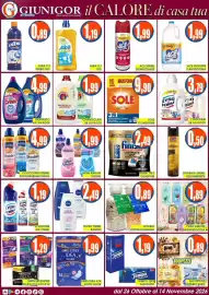 Volantino Giunigor Pagina 7: Setablu cristalli bagno €0,89, Sole lavaggio 3 in 1 €9,90