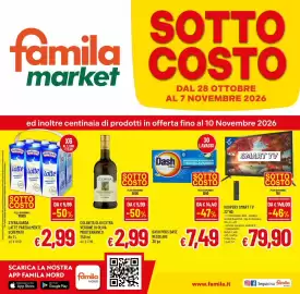 Volantino Famila Market Pagina 1: Kooperx smart tv 32"hd €79,90, Sterilgarda Latte Parzialmente Screamato €2,99