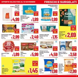 Volantino Famila Market Pagina 11: Danone Actimel assortiti €2,49, Granarolo Benessere Oggi Puoi Ricottine €1,15
