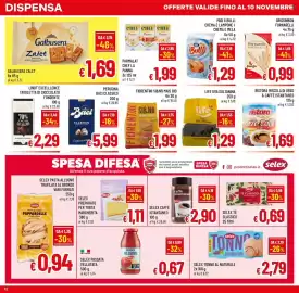 Volantino Famila Market Pagina 12: Life uva sultanina €1,29, Ristora miscela di orzo & caffè istantaneo €1,69