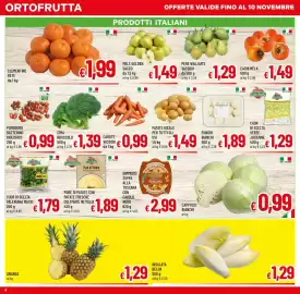 Volantino Famila Market Pagina 8: Cuor di Scelta Purè di Patate €1,89, Clementine rete €1,99