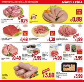 Volantino Famila Market Pagina 9: Fettine di coppa di suino senza osso €0,75