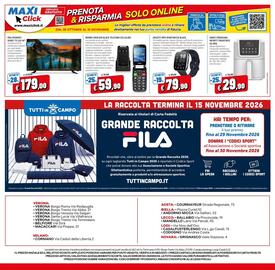 Volantino A&O Pagina 16: Brondi Favoloso Black telefono cellulare €59,90, Milia Smart TV LED 40" €179,00