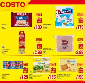 Volantino A&O Pagina 3: Wüber Wüberone l'originale €1,29, Mulino Bianco Rigoli con Miele millefiori italiano €3,59