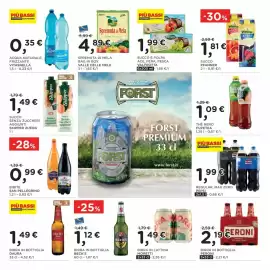 Volantino Orvea Pagina 26: Birra in lattina Moretti €1,49, Thè nero FuzeTea €1,09