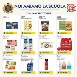 Volantino Futura Supermercati Pagina 28: Acqua minerale Ferrarelle €1,00, Ciambella LAGO cacao/zuccherata €1,00