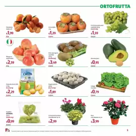 Volantino Futura Supermercati Pagina 5: Melagrana origine Italia €2,59, Patata del Fucino IGP Torti €2,29