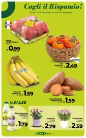 Volantino Ipercoop Radenza Pagina 22: Patate dolci americane €1,59, Banane CHIQUITA €1,59