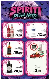Volantino Ipercoop Radenza Pagina 35: Vodka Absolut €12,49, Whisky Jack Daniel's €18,90