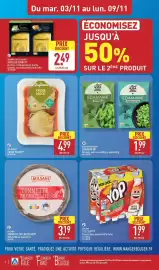 Catalogue ALDI semaine 45 page 10: YOPLAIT P'TIT YOP €1,99, Daylicious Choux Farcis €4,99
