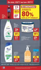 Catalogue ALDI semaine 45 page 12: LE PETIT MARSEILLAIS LAIT HYDRATANT MULTI-USAGES €5,63, Dove Douche Fraîcheur €1,42
