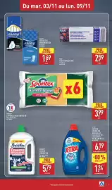 Catalogue ALDI semaine 45 page 13: FOLIA SACS CONGÉLATION €2,59, Briochin Lessive liquide €5,79