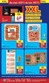 Catalogue ALDI semaine 45 page 16: PAPA TONI'S PIZZA GIGANTE €4,49, La Ménagère Saucisses viennoises €5,99
