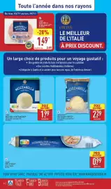 Catalogue ALDI semaine 45 page 26: CUCINA Mozzarella en tranches €1,99, CUCINA NOBILE MOZZARELLA RÂPÉE €2,29