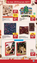 Catalogue ALDI semaine 45 page 29: Calendriers de l'Avent beauté €14,99, CALENDRIER DE L'AVENT €9,99