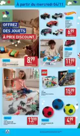 Catalogue ALDI semaine 45 page 30: LEGO LEGO €15,99, BALLON EN MOUSSE €4,99