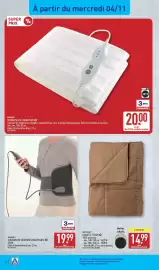 Catalogue ALDI semaine 45 page 36: NOVITESSE COUETTE TEDDY €14,99, AMBIANO SURMATelas CHAUFFANT €20,00