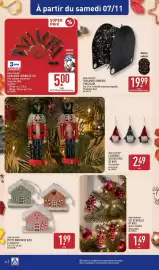 Catalogue ALDI semaine 45 page 38: HOME CREATION® PETITE MAISON DE NOËL €1,99, HOME CREATION SET DE BOULES DE NOËL €1,49