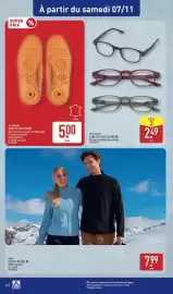 Catalogue ALDI semaine 45 page 44: UP 2 FASHION SEMELLES EN CUIR €5,00, CRANE VESTE POLAIRE €7,99