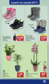 Catalogue ALDI semaine 45 page 45: GARDENLINE ORCHIDÉE PHALAENOPSIS 2 TIGES €9,99, GARDENLINE PLANTE EXOTIQUE €4,99